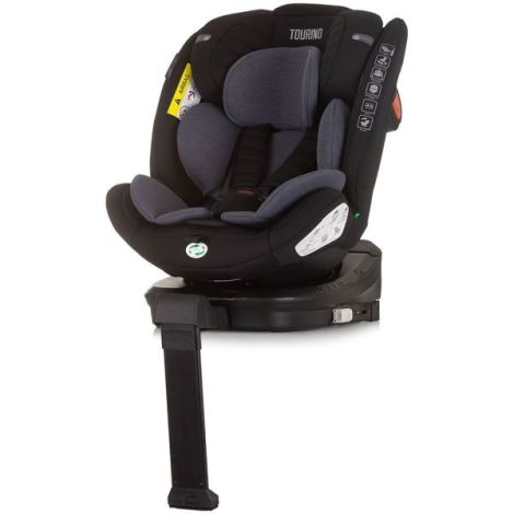 Scaun auto Chipolino Tourino I-Size 40-150 cm obsidian cu sistem Isofix - poza 2