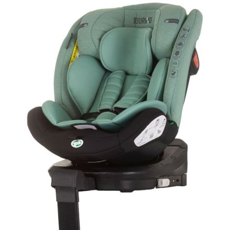 Scaun auto Chipolino Tourino I-Size 40-150 cm pastel green cu sistem Isofix - poza 1