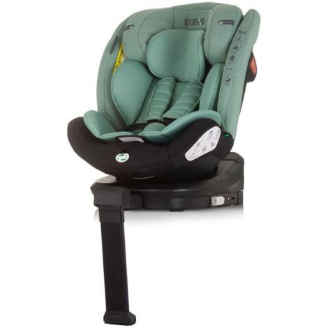 Scaun auto Chipolino Tourino I-Size 40-150 cm pastel green cu sistem Isofix - poza 2