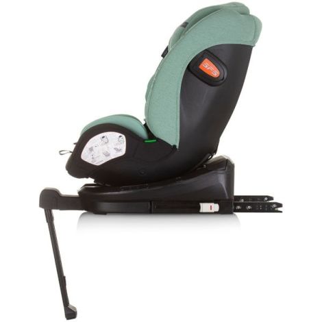 Scaun auto Chipolino Tourino I-Size 40-150 cm pastel green cu sistem Isofix - poza 4