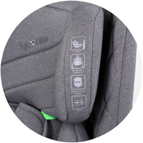 Scaun auto Chipolino Tycoon Iso I-Size 76-150 cm cu sistem Isofix cloud - poza 5