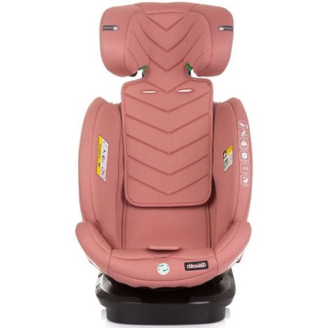 Scaun auto Chipolino Volare I-Size 40-150 cm flamingo cu sistem Isofix - poza 3