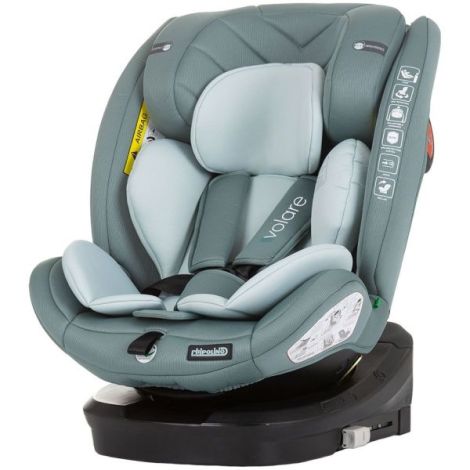 Scaun auto Chipolino Volare I-Size 40-150 cm pastel green cu sistem Isofix - poza 1
