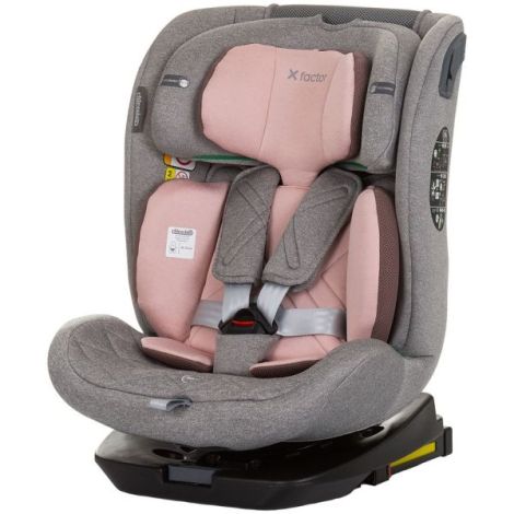 Scaun auto Chipolino X Factor I-Size 40-150 cm flamingo cu sistem Isofix - poza 1