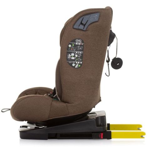 Scaun auto Chipolino X Factor I-Size 40-150 cm macadamia cu sistem Isofix - poza 4