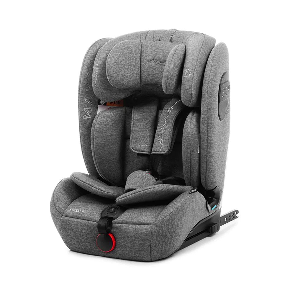 Scaun auto cu isofix Babyauto Maka I- Size (76-150 cm ) 2024 Grey Dobby