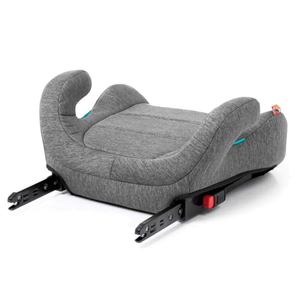 Scaun auto cu isofix BabyAuto Nauna I-Size (125-150 cm) Grey Dobby - poza 2