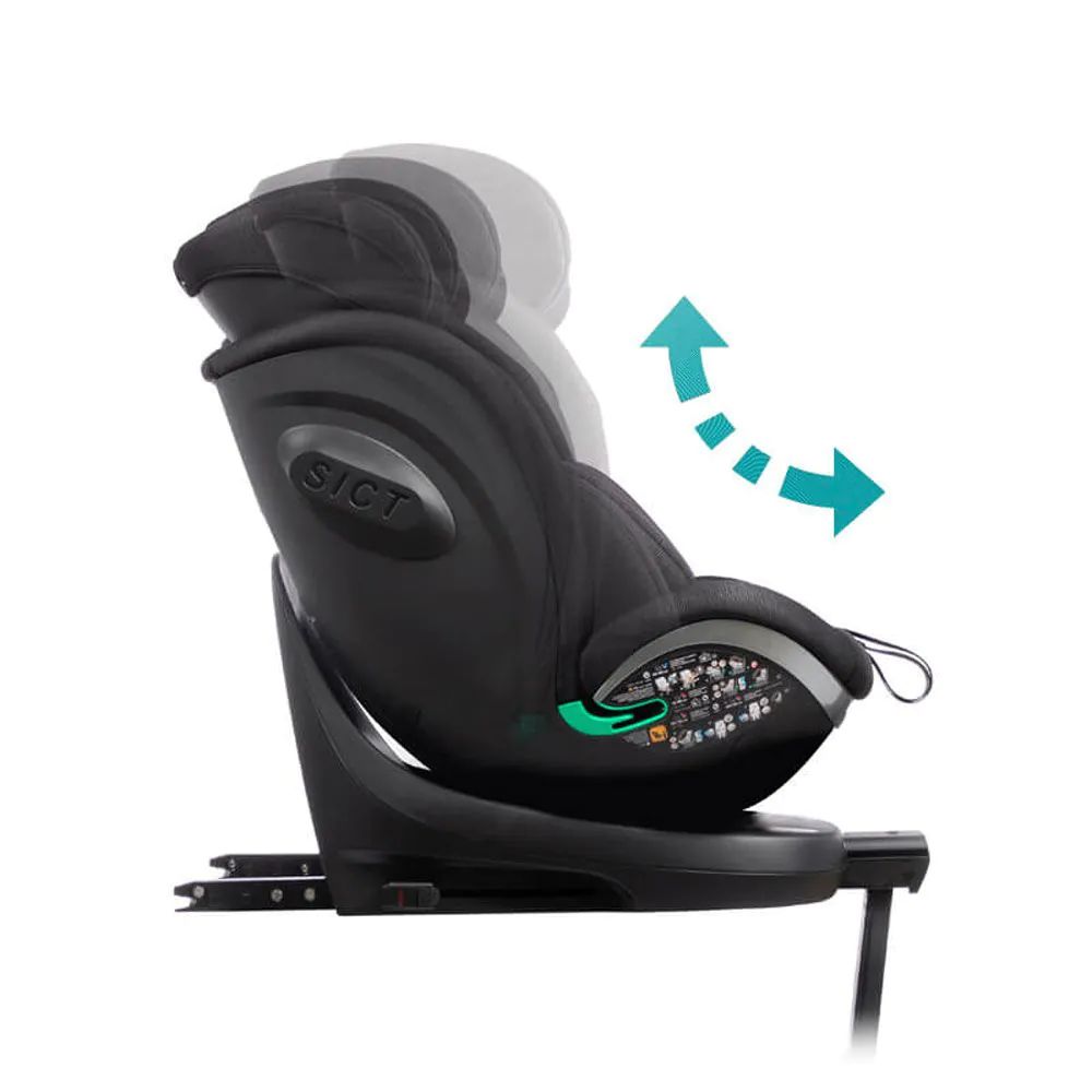 Scaun auto cu isofix Babyauto Scudda I-Size (40-150 cm) 2024 Grey Dobby - poza 5
