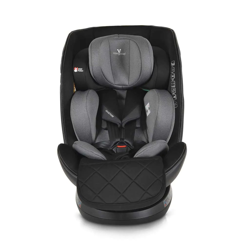 Scaun auto cu isofix Cangaroo Castor 360 I-Size (40-150 cm) 2025 Gri - poza 4