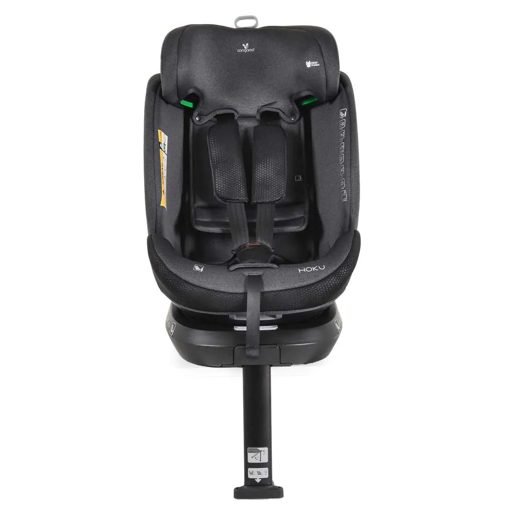 Scaun auto cu isofix Cangaroo HOKU I-Size (40-150 cm) 360 2025 Verde - poza 5
