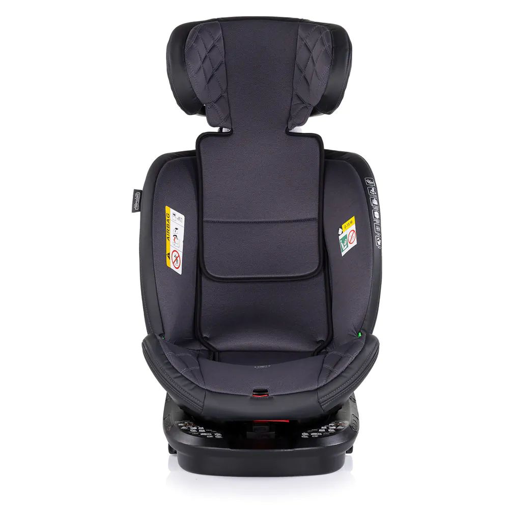 Scaun auto cu isofix Chipolino Hypnotic I-Size (40-150 cm) 2025 Anthracit - poza 3