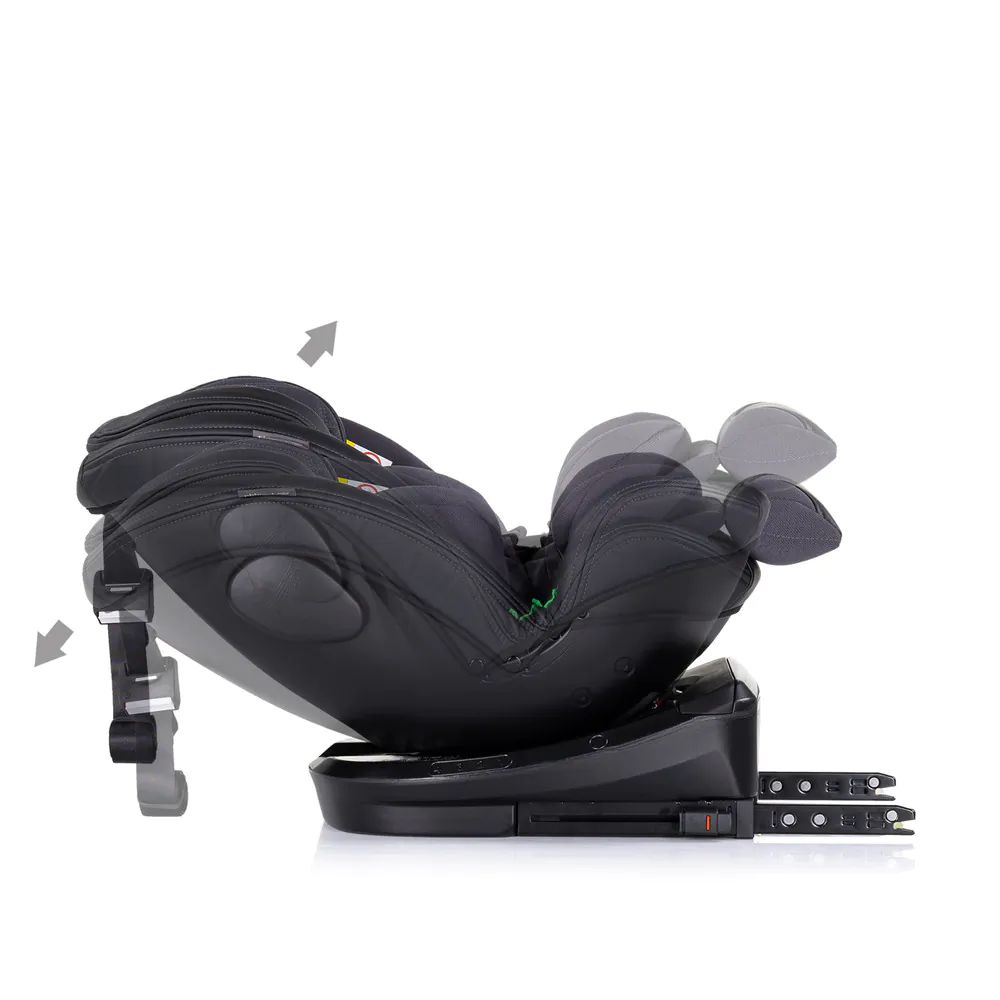 Scaun auto cu isofix Chipolino Hypnotic I-Size (40-150 cm) 2025 Anthracit - poza 4