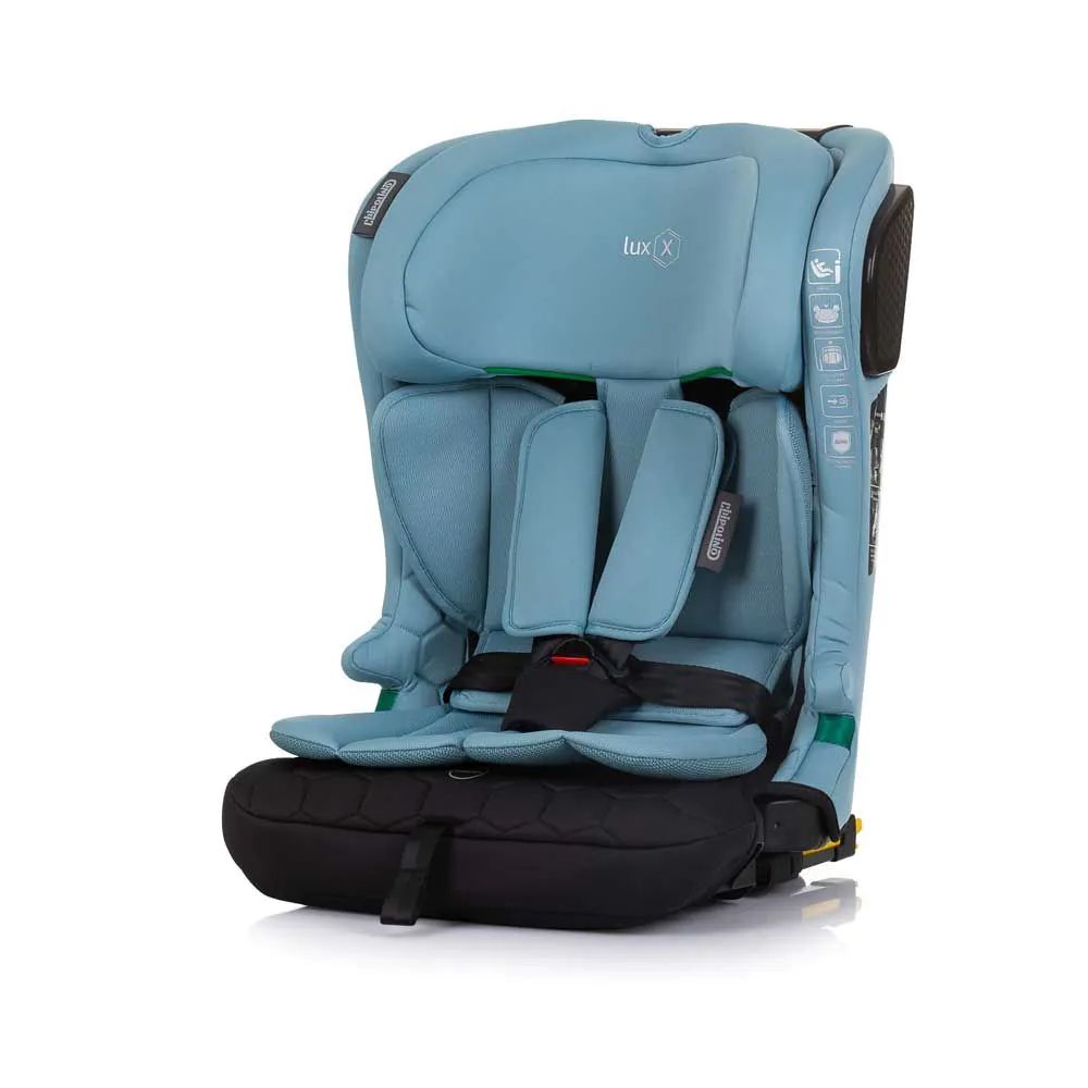 Scaun auto cu isofix Chipolino I Size Lux X 76-150 cm 2024 Blue Green - poza 1