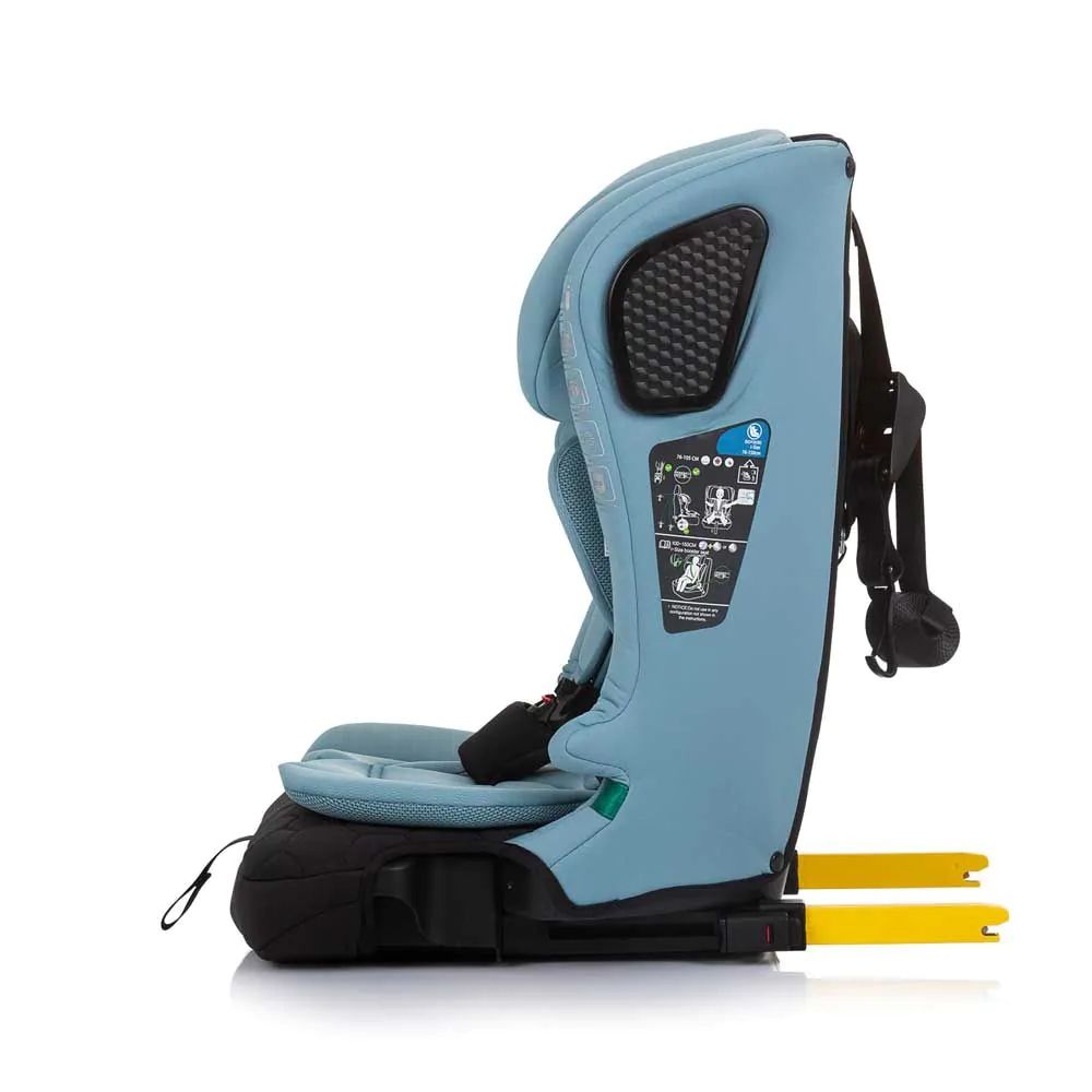 Scaun auto cu isofix Chipolino I Size Lux X 76-150 cm 2024 Blue Green - poza 4