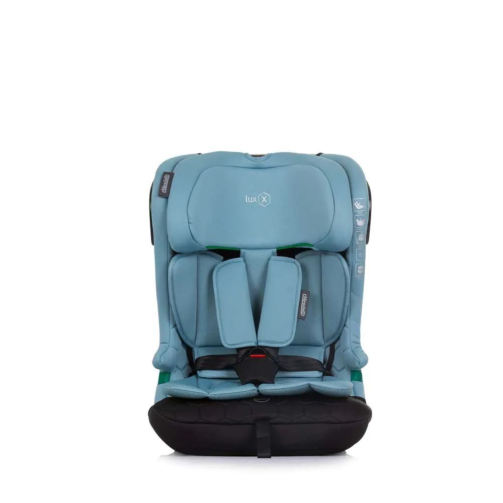 Scaun auto cu isofix Chipolino I Size Lux X 76-150 cm 2024 Blue Green - poza 5