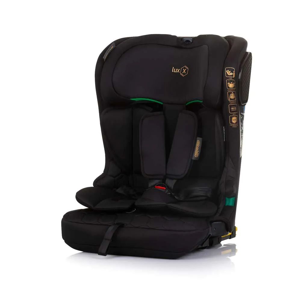 Scaun auto cu isofix Chipolino I Size Lux X 76-150 cm 2024 Obsidian - poza 1