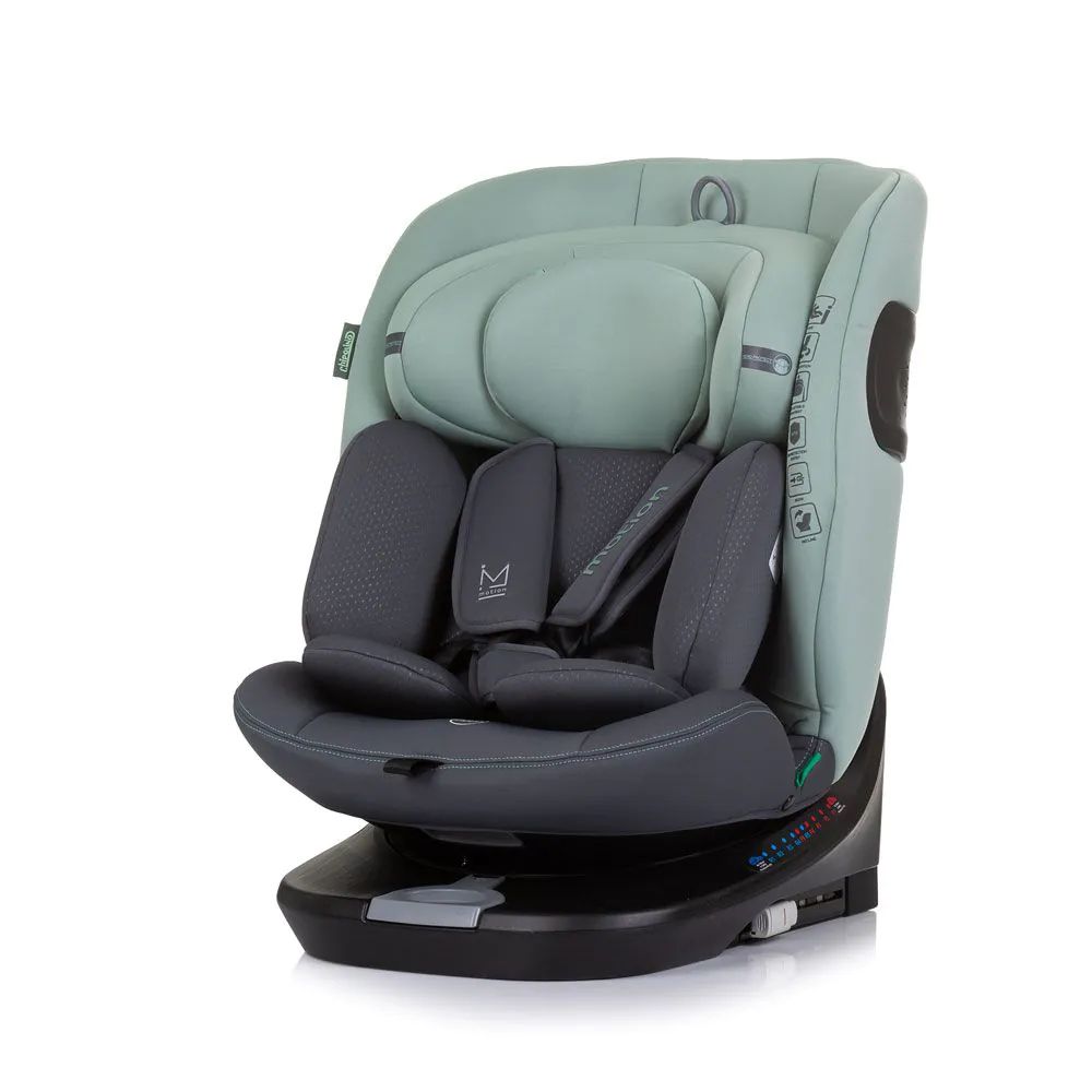 Scaun auto cu isofix Chipolino I Size Motion 360 40-150 cm 2024 Green - poza 1