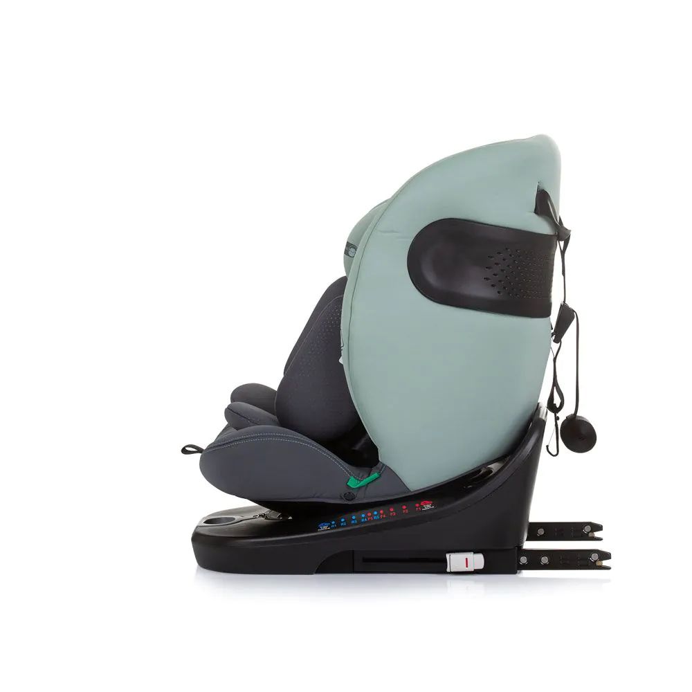 Scaun auto cu isofix Chipolino I Size Motion 360 40-150 cm 2024 Green - poza 5