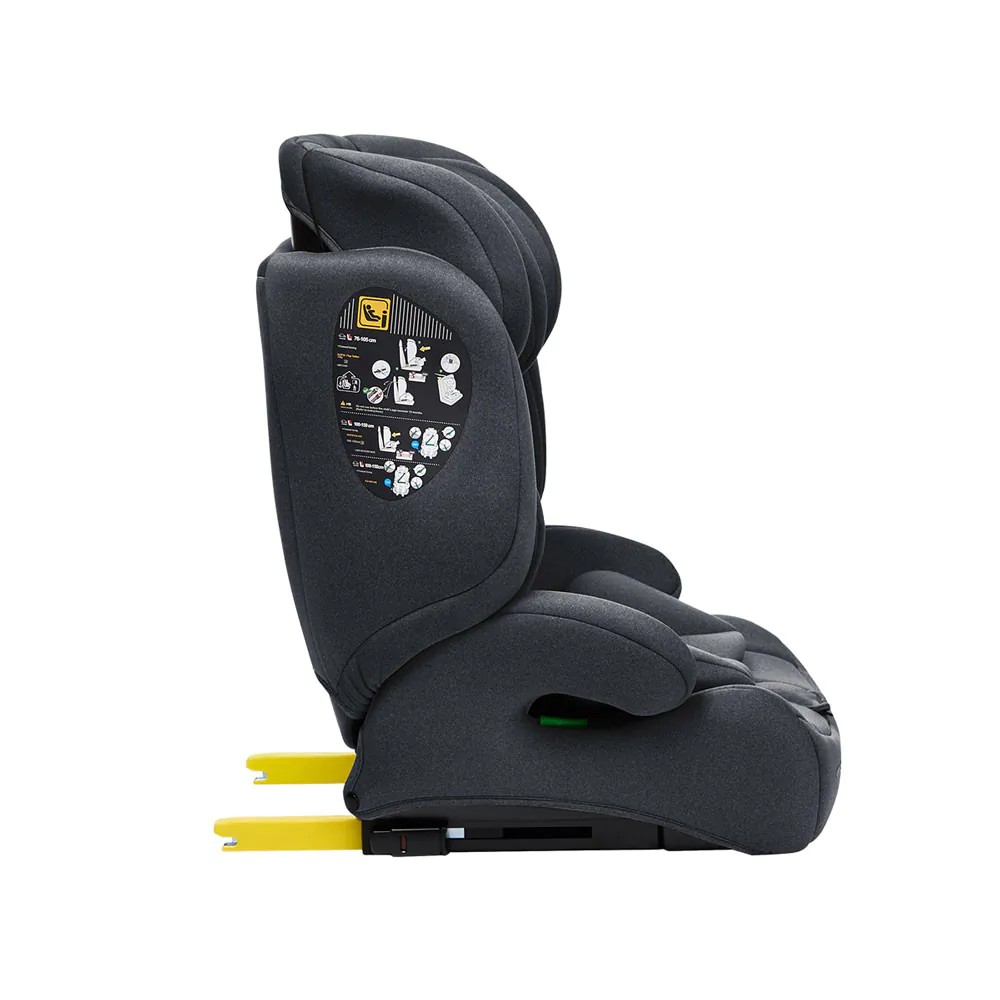 Scaun auto cu isofix Kikka Boo I-Bronn 76-150 cm Gri - poza 4