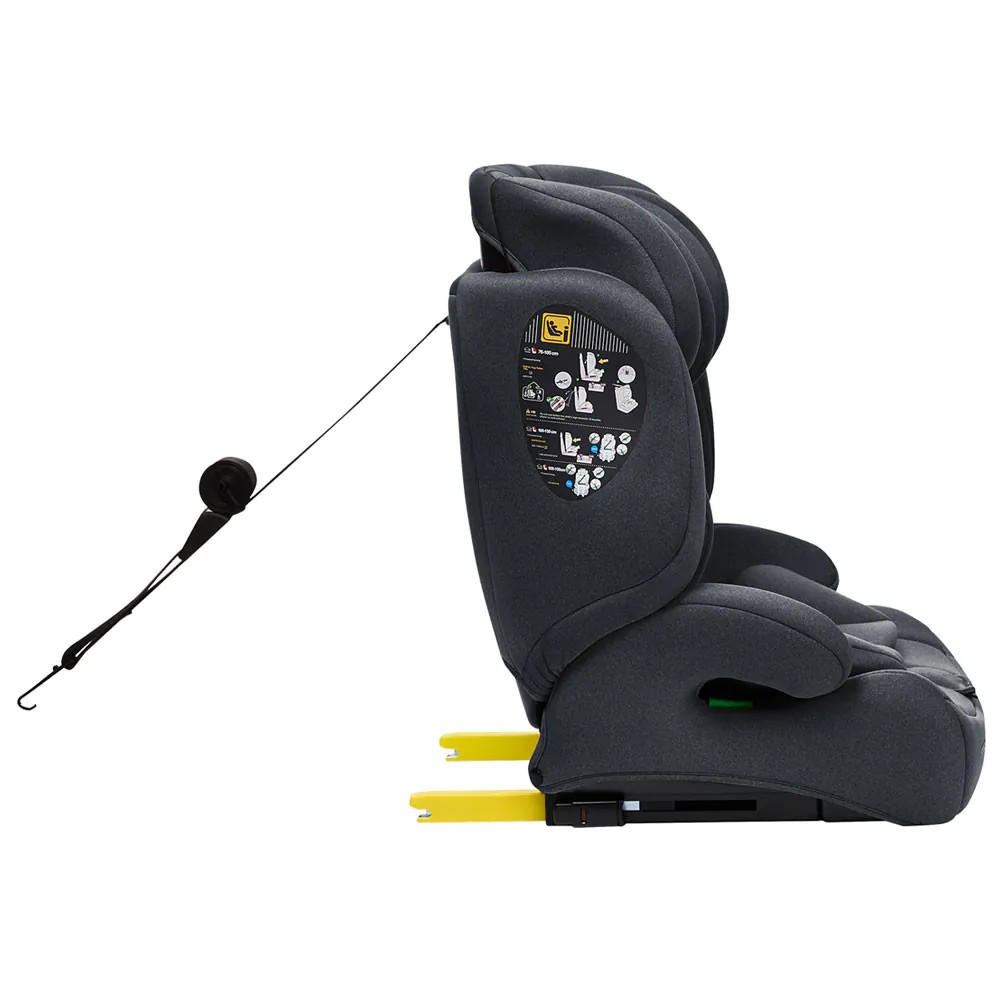 Scaun auto cu isofix Kikka Boo I-Bronn 76-150 cm Gri - poza 5
