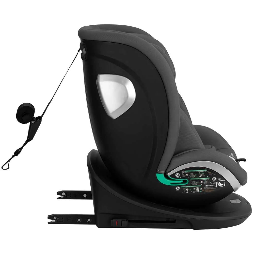 Scaun auto cu isofix Kikka Boo I Drive I Size 40-150 cm 360 SPS Dark Grey - poza 3