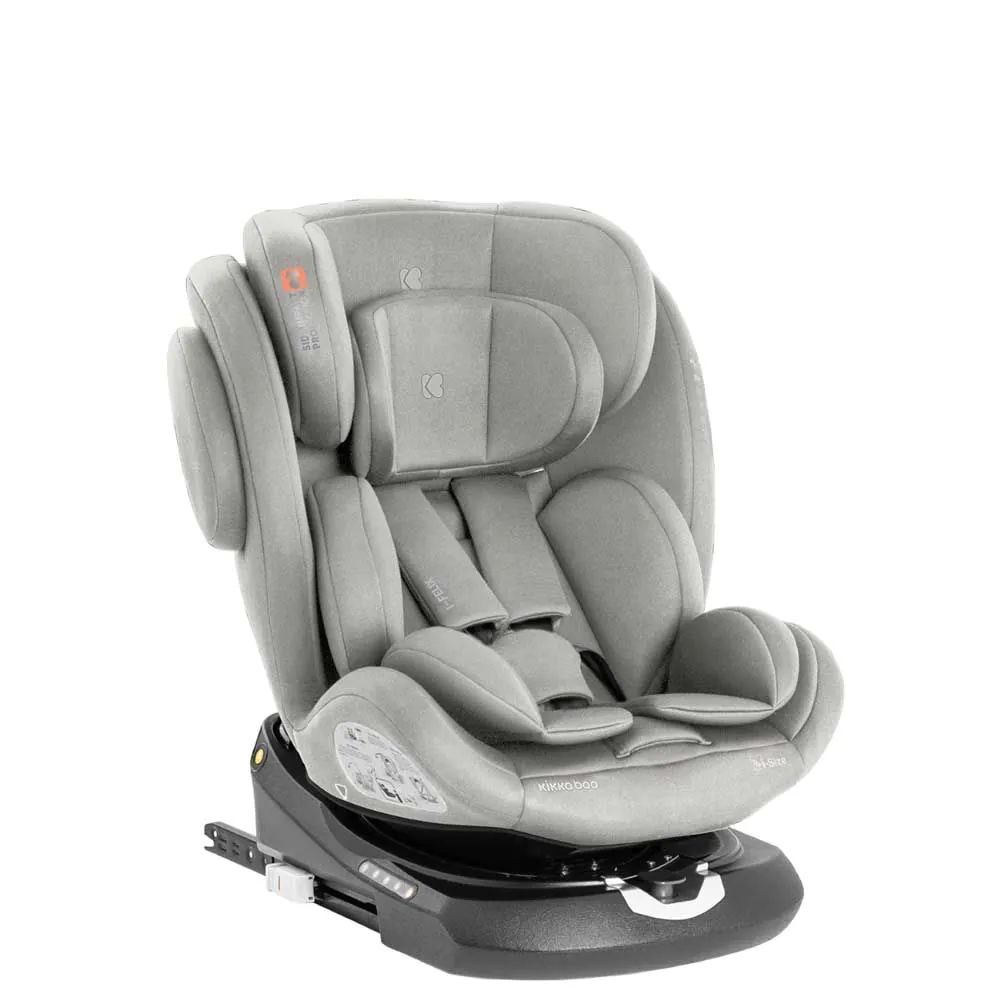 Scaun auto cu isofix Kikka Boo I Felix I Size 40-150 cm 360 SPS Light Grey - poza 1