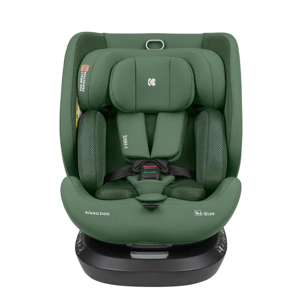 Scaun auto cu isofix Kikka Boo I-Hike I-size (40-150 cm), Verde Army - poza 2