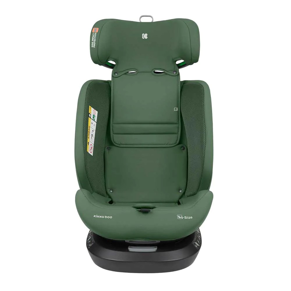 Scaun auto cu isofix Kikka Boo I-Hike I-size (40-150 cm), Verde Army - poza 4