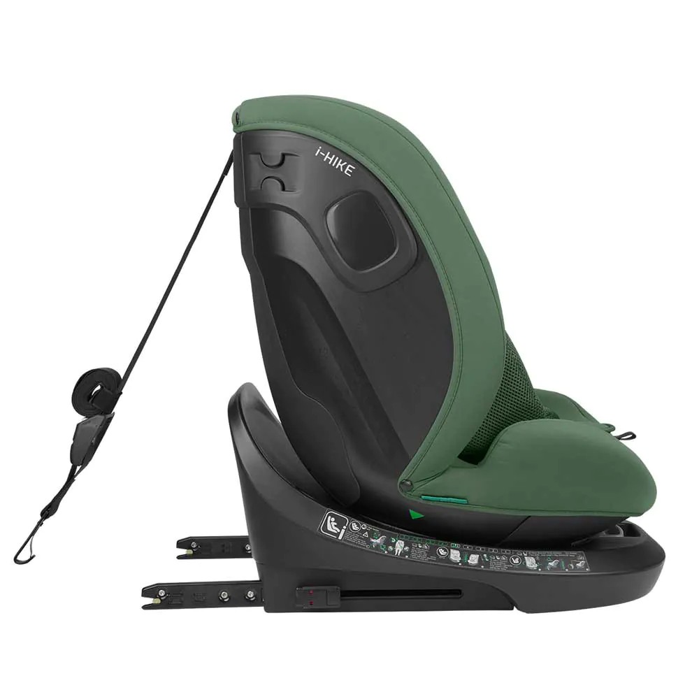 Scaun auto cu isofix Kikka Boo I-Hike I-size (40-150 cm), Verde Army - poza 5