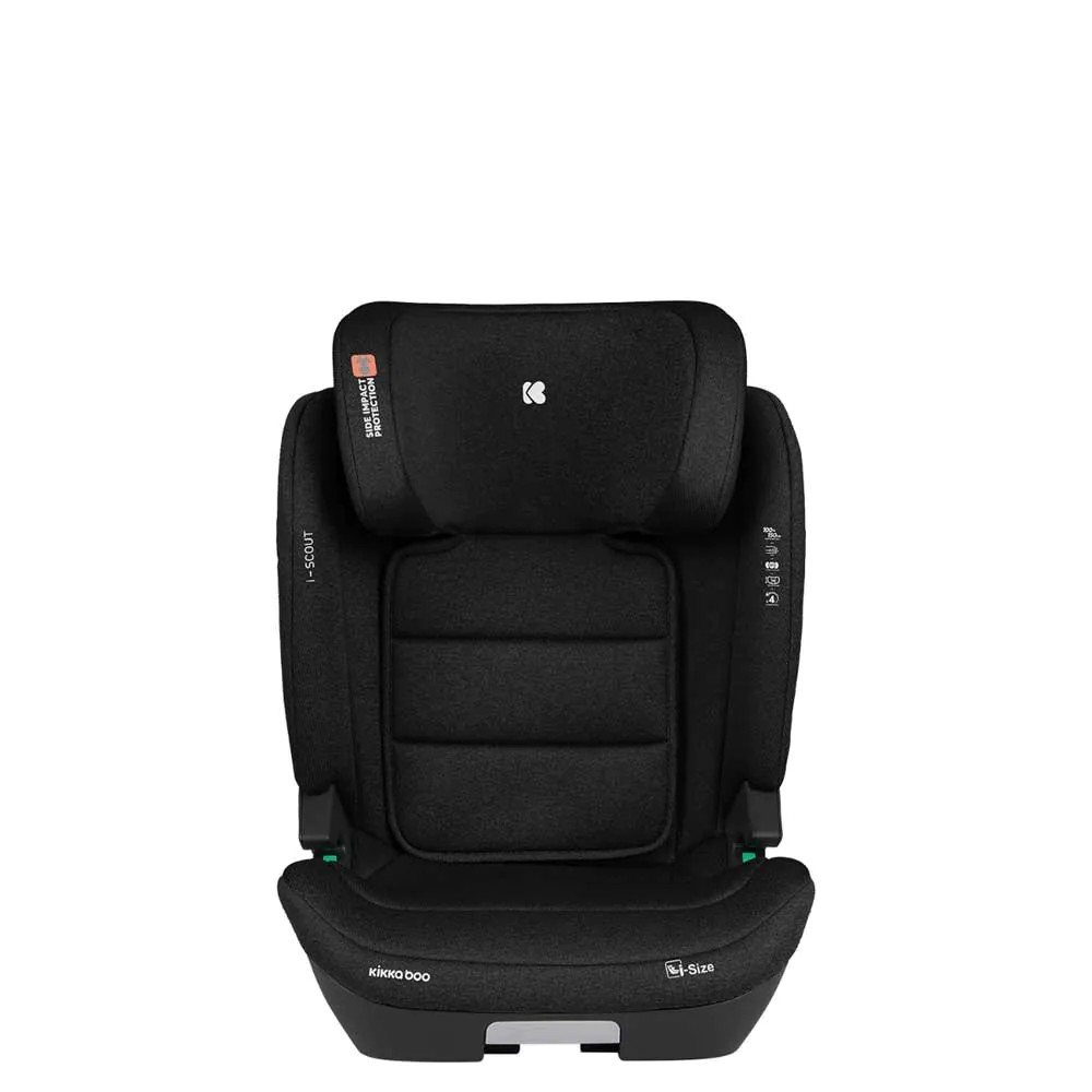 Scaun auto cu isofix Kikka Boo I-Scout 100-150 cm negru - poza 2
