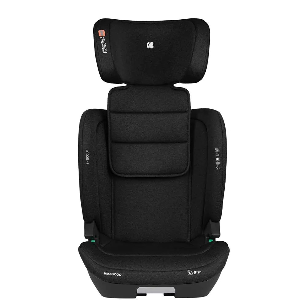 Scaun auto cu isofix Kikka Boo I-Scout 100-150 cm negru - poza 4
