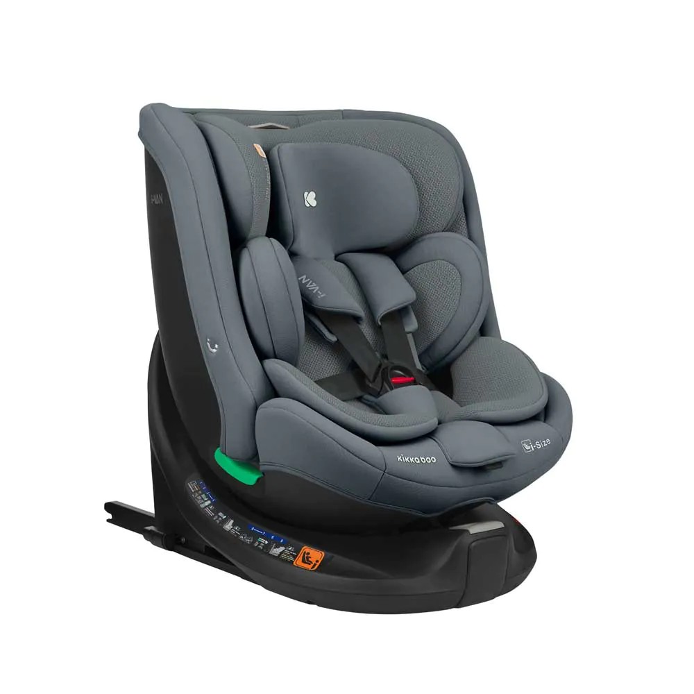 Scaun auto cu isofix Kikka Boo I Van 360 I Size (40-150 cm) 2025 Gri Inchis - poza 1