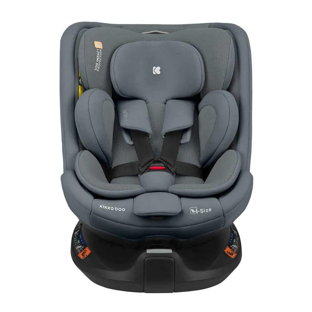 Scaun auto cu isofix Kikka Boo I Van 360 I Size (40-150 cm) 2025 Gri Inchis - poza 2