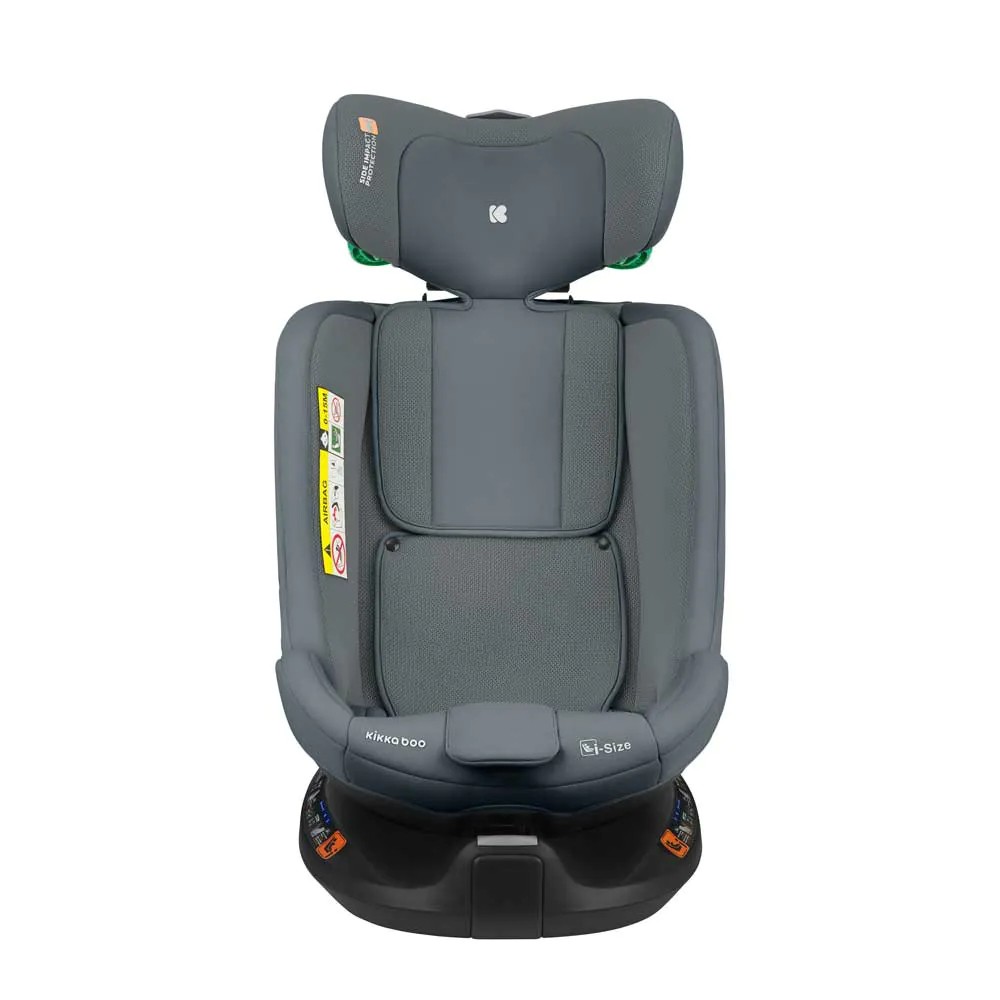 Scaun auto cu isofix Kikka Boo I Van 360 I Size (40-150 cm) 2025 Gri Inchis - poza 4