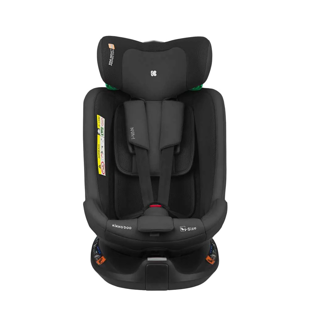 Scaun auto cu isofix Kikka Boo I Van 360 I Size (40-150 cm) 2025 Negru - poza 3