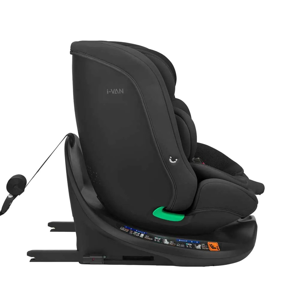 Scaun auto cu isofix Kikka Boo I Van 360 I Size (40-150 cm) 2025 Negru - poza 5