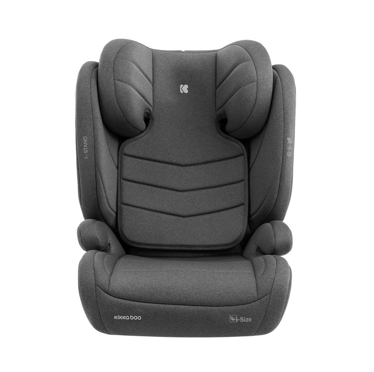 Scaun auto cu isofix Kikka I-Size (100-150 cm) I-Stand 2024 Dark Grey - poza 2