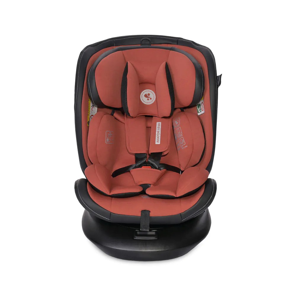 Scaun auto cu isofix Loreli Premium Aviator I-Size (40-150 cm) 2024 Ginger - poza 3