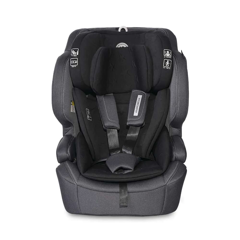 Scaun auto cu isofix Lorelli Premium Andromeda I-Size (76-150 cm) 2024 Black Stars - poza 3