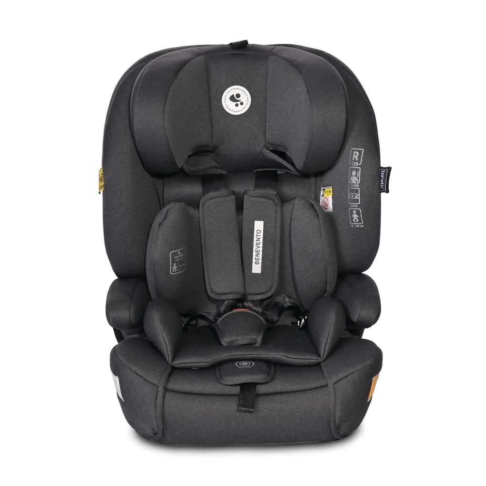 Scaun auto cu isofix Lorelli Premium Benevento I-Size (76-150 cm) 2024 Black Jasper - poza 2