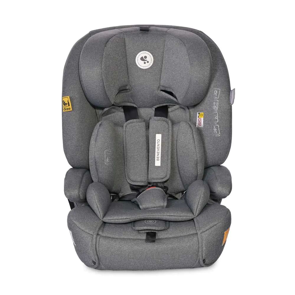 Scaun auto cu isofix Lorelli Premium Benevento I-Size(76-150 cm) 2024 Grey - poza 2