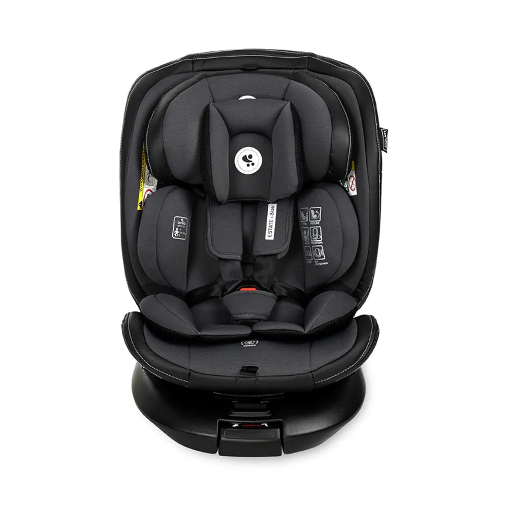 Scaun auto cu isofix Lorelli Premium Estate I-Size(40-150 cm) 360 SPS 2025 Gri - poza 3