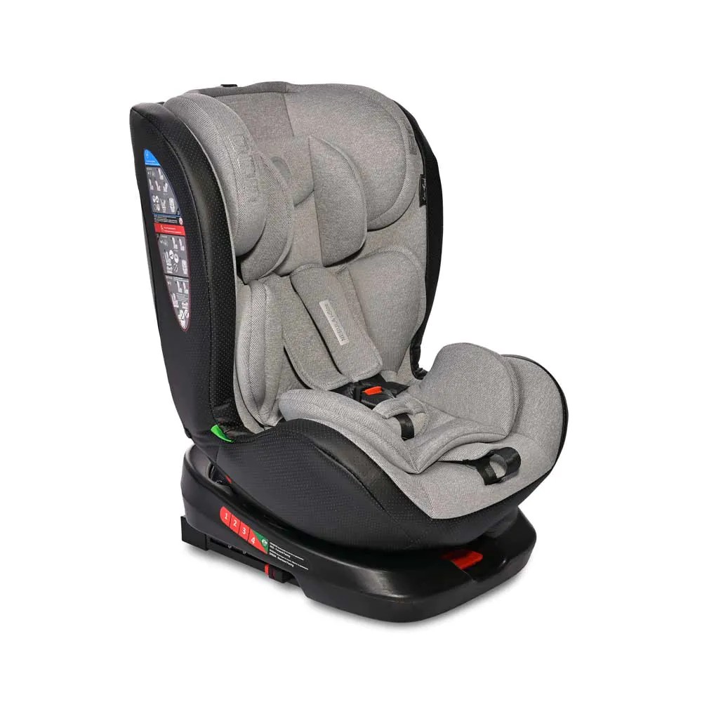 Scaun auto cu isofix Lorelli Premium Nebula I-Size (40-150 cm) 2024 Grey - poza 1