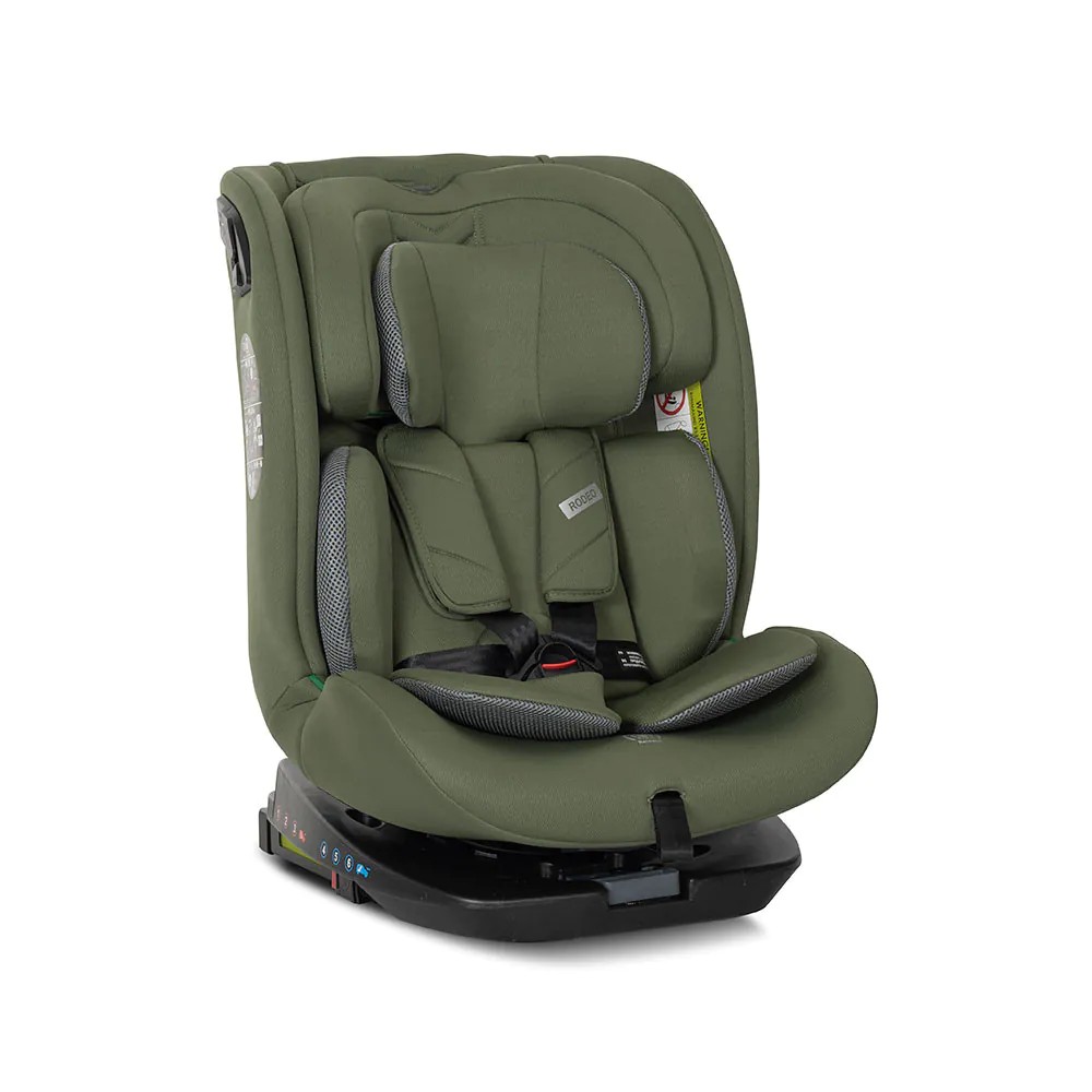 Scaun auto cu isofix Lorelli Rodeo I Size (40-150 cm) 360 2025 Green - poza 3