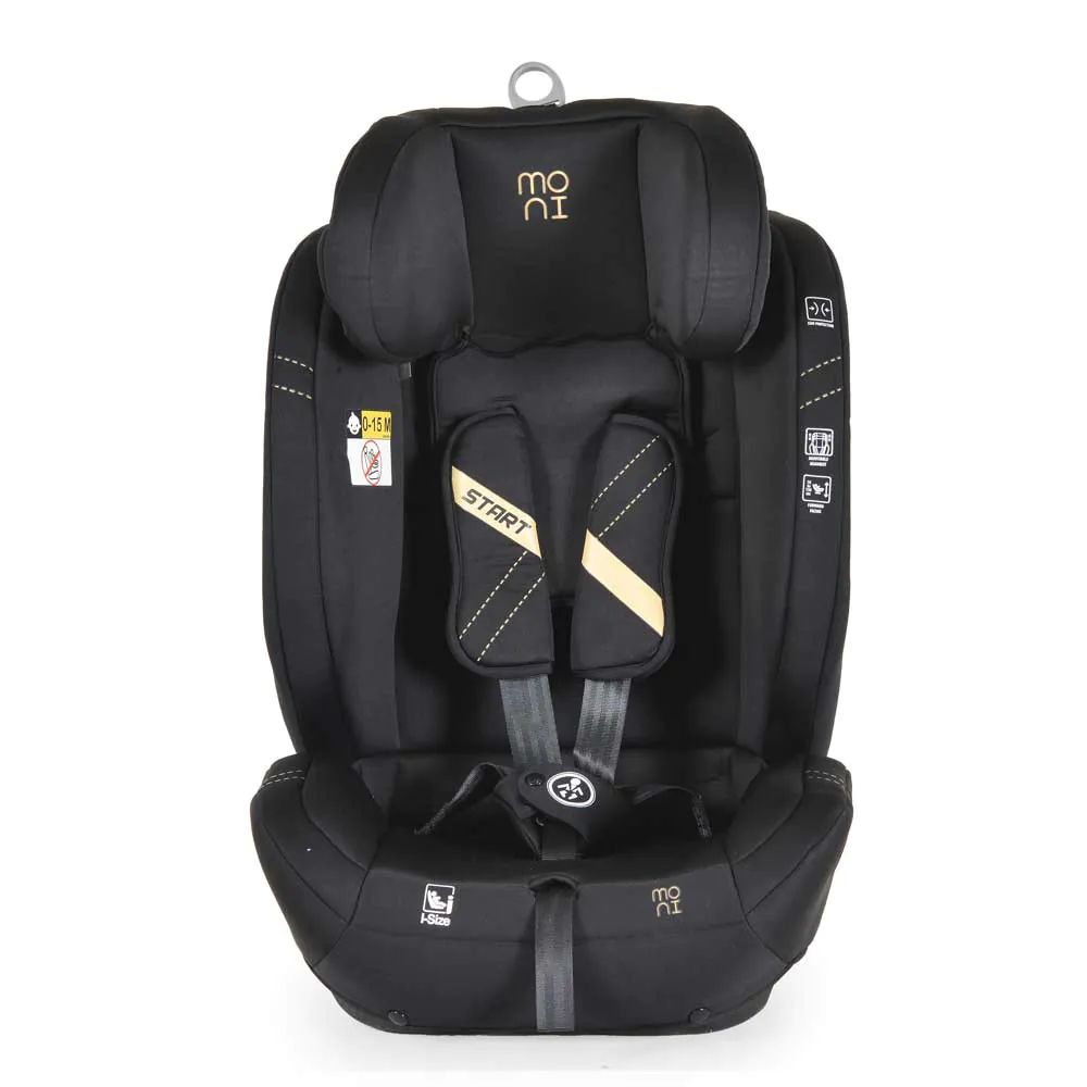 Scaun auto cu paturica Moni Start I-Size ( 76-150 cm ) 2024 Black - poza 4