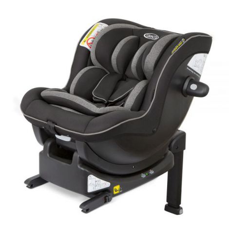 Scaun auto Graco Ascent i-Size Black + Baza Isofix - poza 1