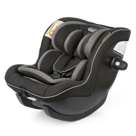 Scaun auto Graco Ascent i-Size Black + Baza Isofix - poza 2
