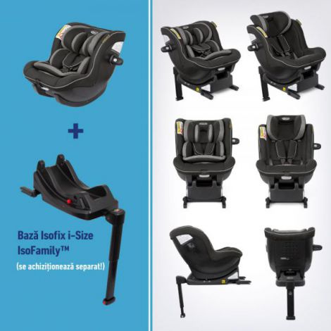 Scaun auto Graco Ascent i-Size Black - poza 2