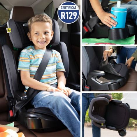 Scaun auto Graco Junior Maxi i-Size Black - poza 5