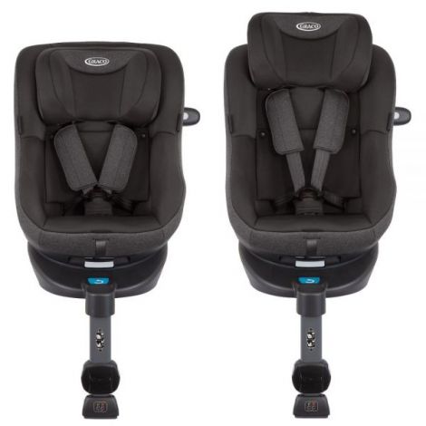 Scaun auto Graco rotativ 360 Turn2Me i-Size Heather - poza 3